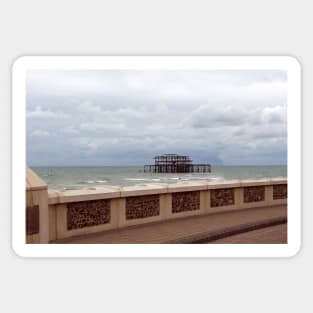 West Pier in Brighton Sticker